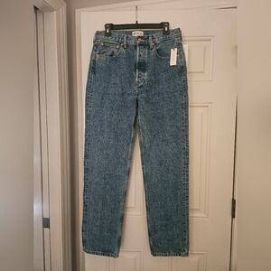 Etica Leia Ultra High Straight Womens Jeans Size 29